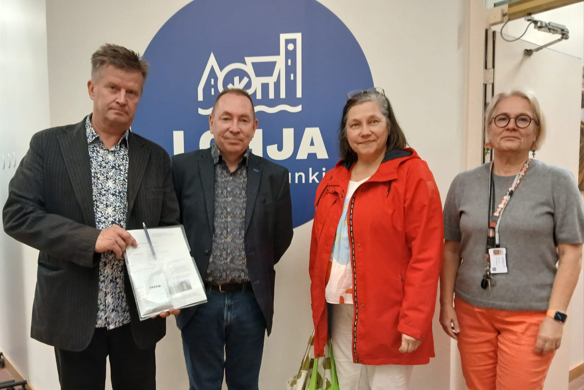 Ikkalan kyläyhdistyksella on kylätalo