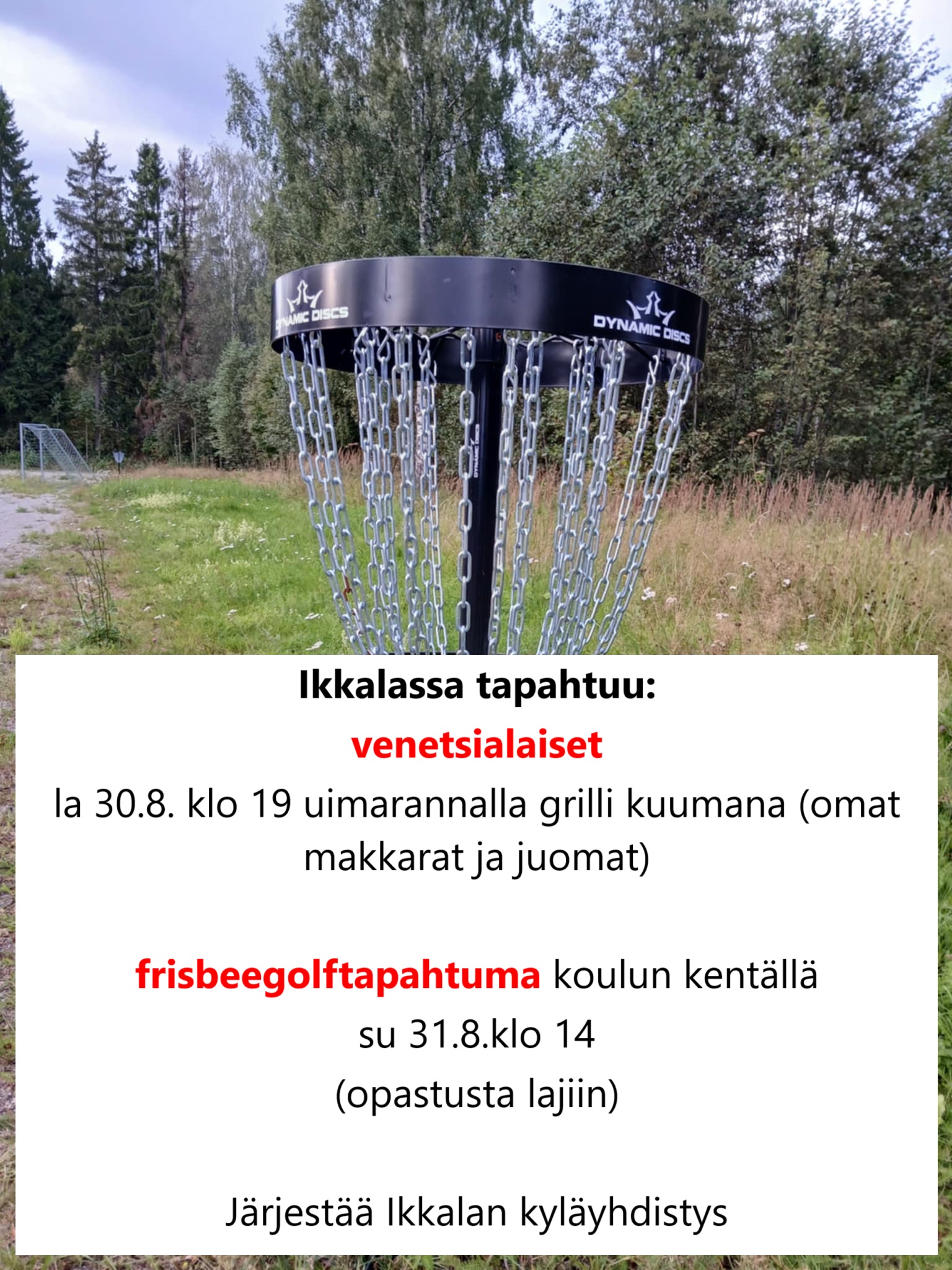 Venesialaiset ja tutustuminen frisbeegolfin saloihin