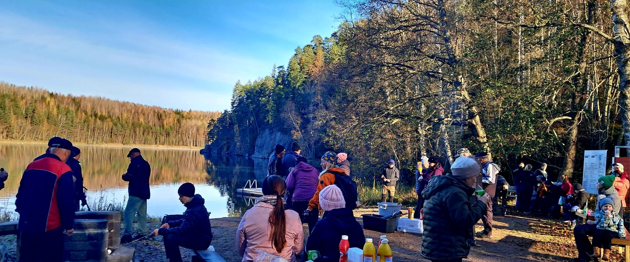 Laavujen kierros ensimmäistä kertaa Ikkalassa